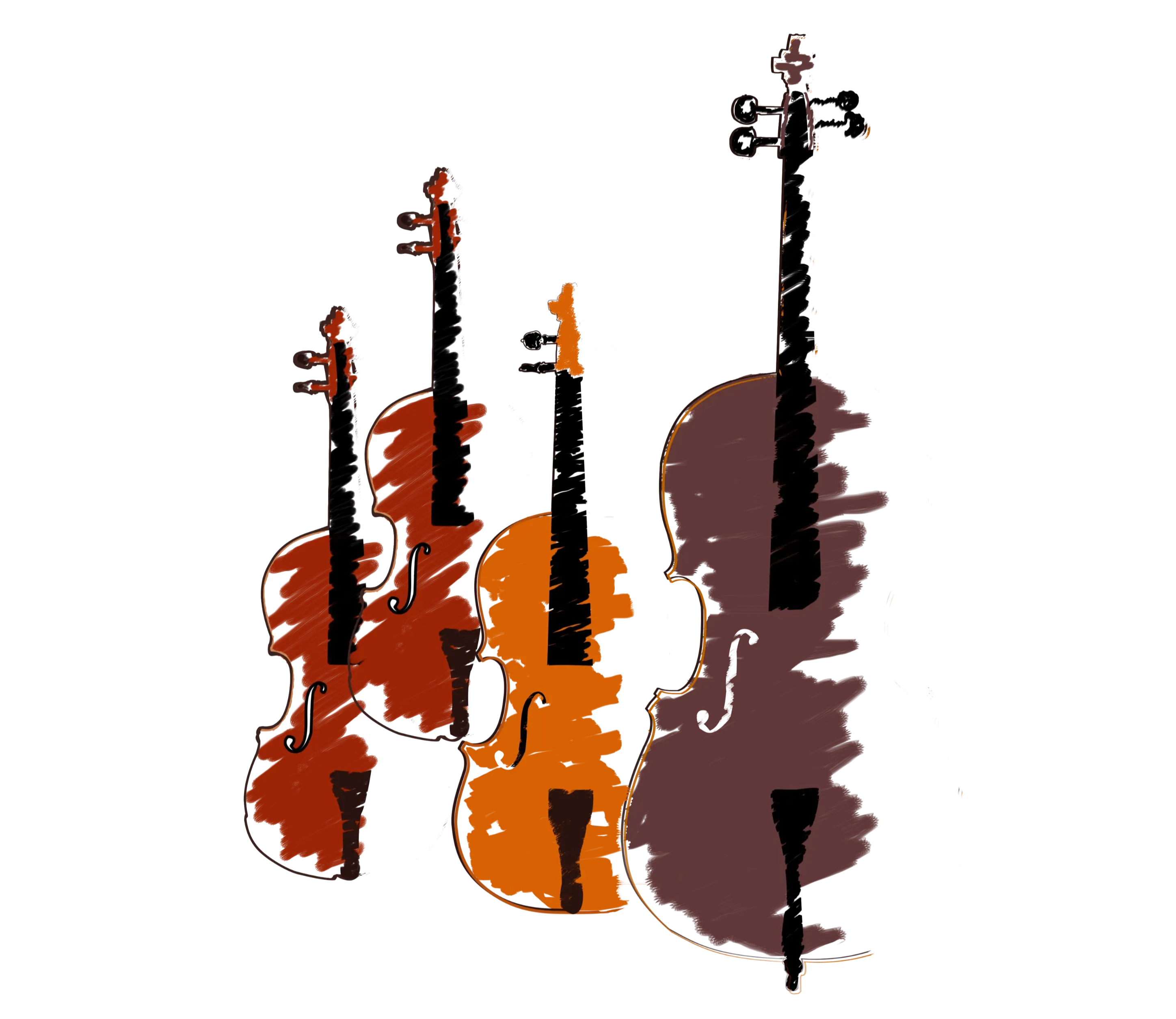 A violin player playing the violin
